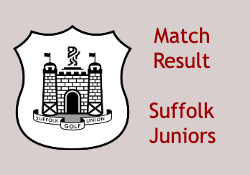 Suffolk Junior Golf match result